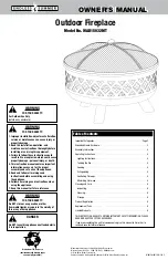 Endless Summer WAD15032MT Owner'S Manual preview