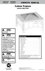 Endless Summer WAD15143MT Owner'S Manual preview