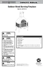 Preview for 1 page of Endless Summer WAF1013C Owner'S Manual