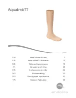 Preview for 1 page of endolite AqualimbTT Instructions For Use Manual