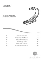 endolite BladeXT Instructions For Use Manual предпросмотр