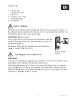 Предварительный просмотр 2 страницы endolite orion 3 User Manual