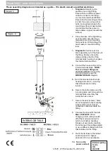 Предварительный просмотр 2 страницы Endon Canillo Instruction Manual