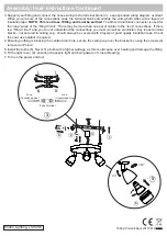 Предварительный просмотр 2 страницы Endon Porto 3lt Instruction Manual