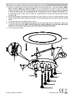 Preview for 2 page of Endon Renner 6-Light Flush Fitting Instruction Manual