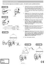 Предварительный просмотр 2 страницы Endon YG-8000 Instruction Manual