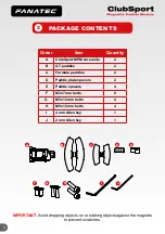 Предварительный просмотр 6 страницы Endor FANATEC ClubSport Magnetic Paddle Module Manual