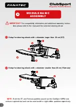 Предварительный просмотр 8 страницы Endor FANATEC ClubSport Magnetic Paddle Module Manual