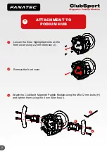 Предварительный просмотр 13 страницы Endor FANATEC ClubSport Magnetic Paddle Module Manual