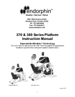 Preview for 1 page of Endorphin 370-e1 Series Instruction Manual