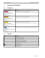 Preview for 4 page of Endress+Hauser 16D/21D Operating Instructions Manual