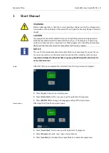 Endress+Hauser Analytik Jena Biometra TOne Short Manual preview