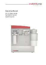 Endress+Hauser analytikjena HS 55 Operating Manual preview