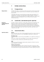 Preview for 4 page of Endress+Hauser ASP 2000 Operating Instructions Manual