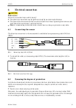 Предварительный просмотр 25 страницы Endress+Hauser CCS50D Operating Instructions Manual