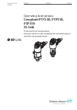 Предварительный просмотр 1 страницы Endress+Hauser Ceraphant PTP31B Operating Instructions Manual