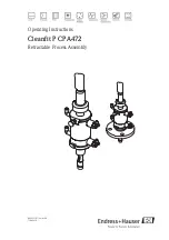 Endress+Hauser Cleanfit P CPA471 Operating Instructions Manual предпросмотр