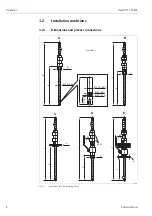 Предварительный просмотр 8 страницы Endress+Hauser Cleanfit W CPA450 Operating Instructions Manual