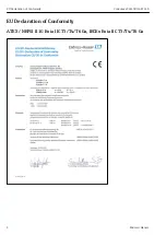 Предварительный просмотр 2 страницы Endress+Hauser CLS15D Operating Instructions Manual