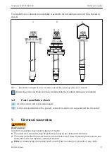 Предварительный просмотр 17 страницы Endress+Hauser CLS15D Operating Instructions Manual