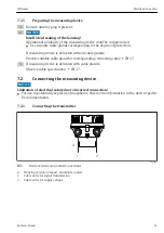 Предварительный просмотр 21 страницы Endress+Hauser CNGmass Brief Operating Instructions