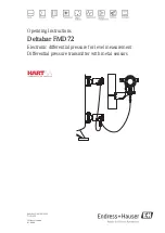 Endress+Hauser Deltabar FMD72 Operating Instructions Manual предпросмотр