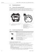 Preview for 36 page of Endress+Hauser Deltabar S FMD77 Operating Instructions Manual