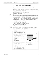 Предварительный просмотр 15 страницы Endress+Hauser Deltabar S PMD70 Operating Instructions Manual