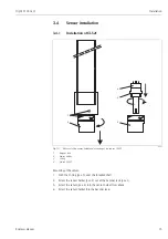 Предварительный просмотр 15 страницы Endress+Hauser Dipfit W CLA111 Operating Instructions Manual