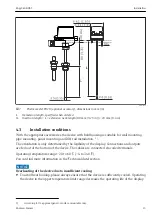 Предварительный просмотр 13 страницы Endress+Hauser EngyCal RH33 Brief Operating Instructions