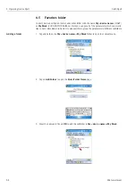 Preview for 70 page of Endress+Hauser Field Xpert SFX100 Operating Instructions Manual