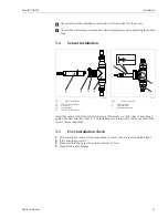 Предварительный просмотр 13 страницы Endress+Hauser Flowfit CUA252 Operating Instructions Manual