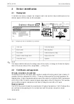 Предварительный просмотр 5 страницы Endress+Hauser Flowphant T DTT31 Operating Instructions Manual