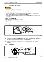 Preview for 17 page of Endress+Hauser FOUNDATION Fieldbus Levelflex FMP50 Brief Operating Instructions