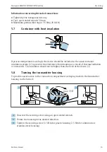 Preview for 13 page of Endress+Hauser FOUNDATION Fieldbus Micropilot FMR50 Brief Operating Instructions