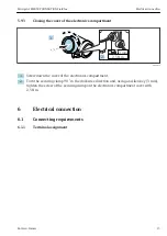 Preview for 15 page of Endress+Hauser FOUNDATION Fieldbus Micropilot FMR50 Brief Operating Instructions