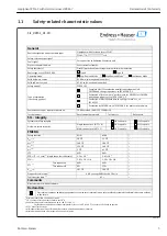 Предварительный просмотр 5 страницы Endress+Hauser FTL62 Series Functional Safety Manual