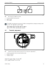 Предварительный просмотр 21 страницы Endress+Hauser Gammapilot FMG50 Brief Operating Instructions