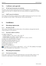 Предварительный просмотр 8 страницы Endress+Hauser HART iTEMP TMT142B Operating Instructions Manual