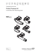 Endress+Hauser HART Proline Promass 80 Operating Instructions Manual предпросмотр