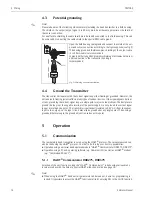 Предварительный просмотр 14 страницы Endress+Hauser iTEMP TMT182 Operating Instructions Manual