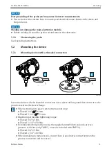 Предварительный просмотр 11 страницы Endress+Hauser Levelflex FMP50 Operating Instructions Manual