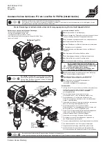 Предварительный просмотр 1 страницы Endress+Hauser Levelflex M FMP4 Series Manual