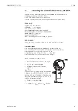 Preview for 47 page of Endress+Hauser Liquicap M FTI51 Operating Instructions Manual