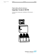 Endress+Hauser Liquiline Control CDC90 Operating Instructions Manual предпросмотр