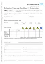 Предварительный просмотр 71 страницы Endress+Hauser Liquiline M CM42 Functional Safety Manual