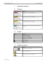 Предварительный просмотр 5 страницы Endress+Hauser Liquiline System CA80AL Operating Instructions Manual