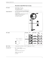 Предварительный просмотр 9 страницы Endress+Hauser Liquiphant S FTL70-**********L Series User Manual & Technical Information