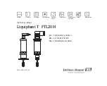 Preview for 1 page of Endress+Hauser Liquiphant T FTL20H Instruction Manual