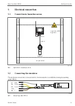 Предварительный просмотр 13 страницы Endress+Hauser Memocheck Sim CYP03D Operating Instructions Manual